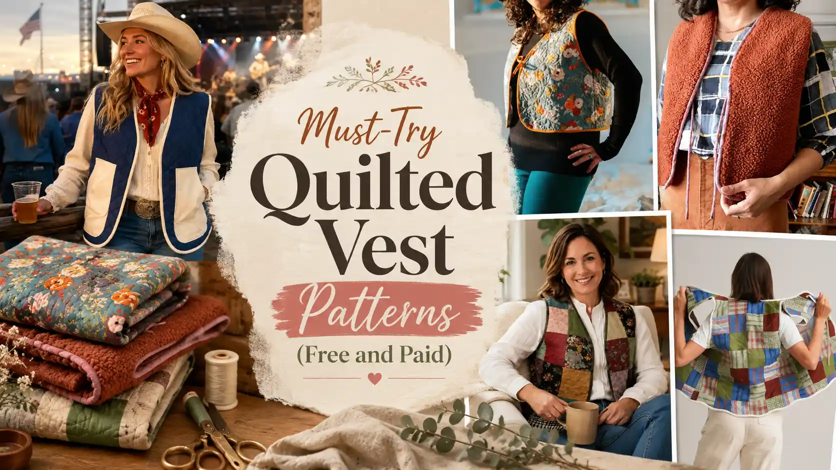 Must-Try Quilted Vest Patterns (Free and Paid)