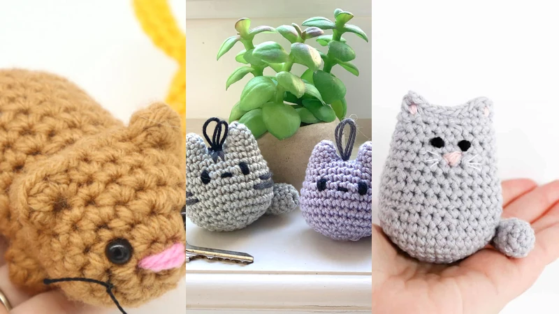 Mini Cat Crochet